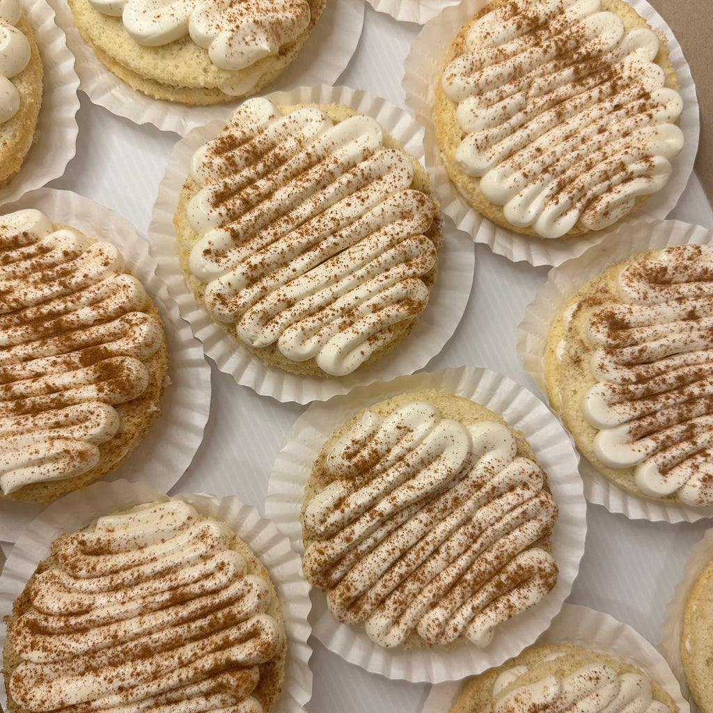 tres leches cake, cinnamon cake, chantilly cream, three milk mixture, vanilla spongecake