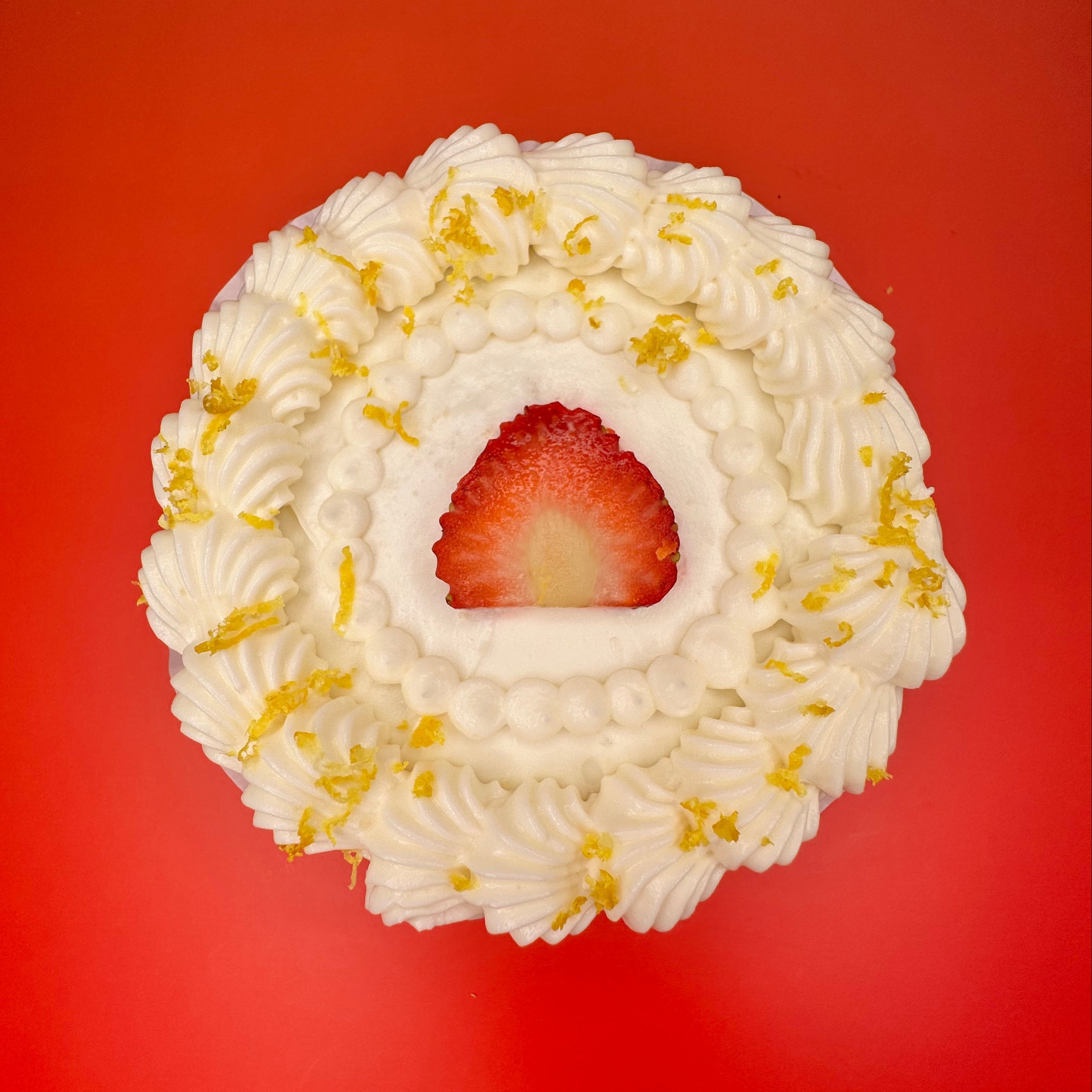 chantilly cake, lemon cake, strawberry cake, strawberry jam, layer cake, lemon zest, chantilly cream 